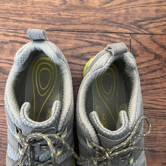 Keen Haven Womens Size 8.5 Gray And Green Hiking Trail Athletic Shoes - Picture 5 of 7